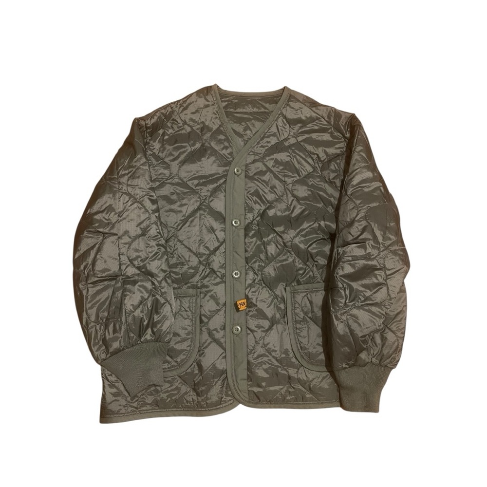 Alpha Industries Olive Green Military ALS/92 Field Men Coat Liner Jacket Sz 2XL